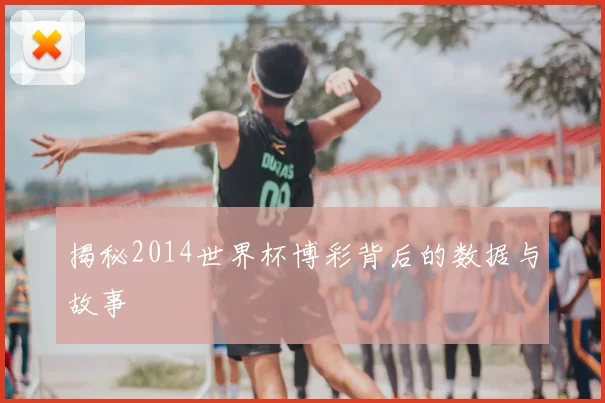 揭秘2014世界杯博彩背后的数据与故事